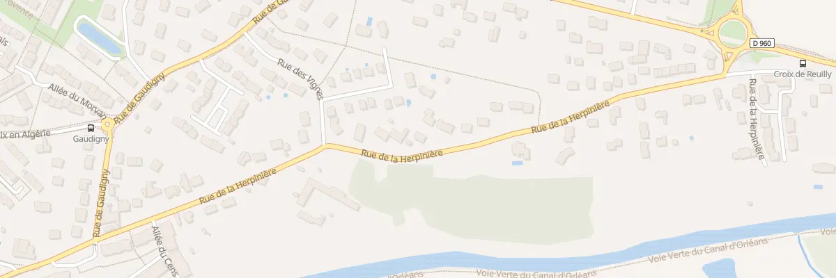 Plan du 87B Rue de la Herpinière à Chécy