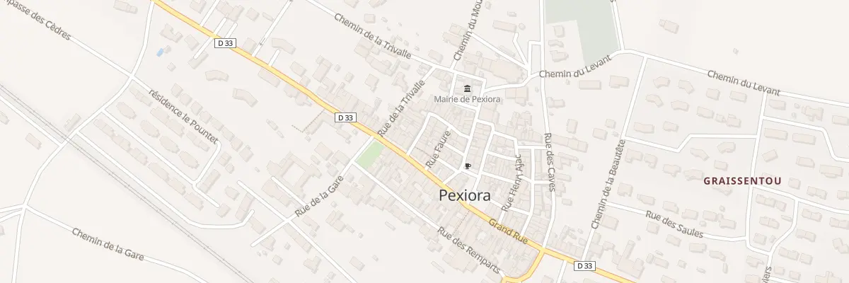 Plan du 4 Rue des Penitents à Pexiora
