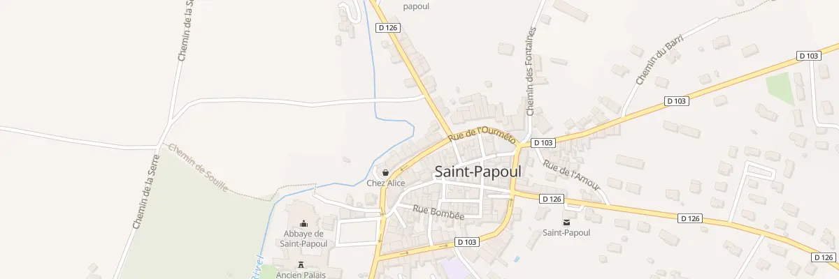 Plan du 11 Rue de l’Ourmeto à Saint-Papoul