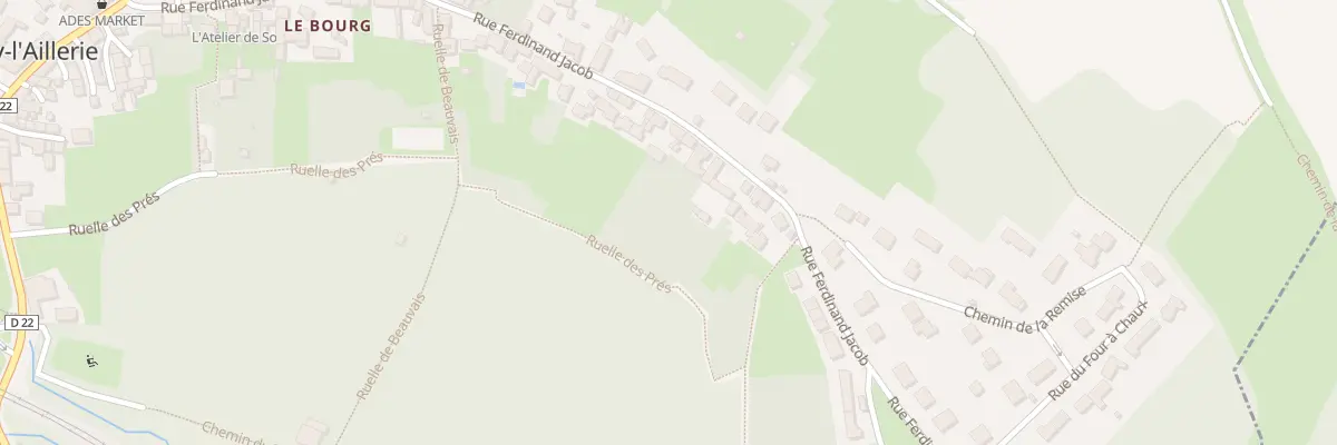 Plan du 54 Rue Ferdinand Jacob à Boissy-l’Aillerie