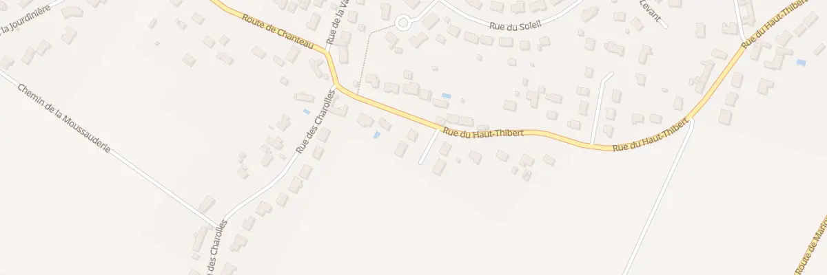 Plan du 2 Rue des Plantes à Rebréchien