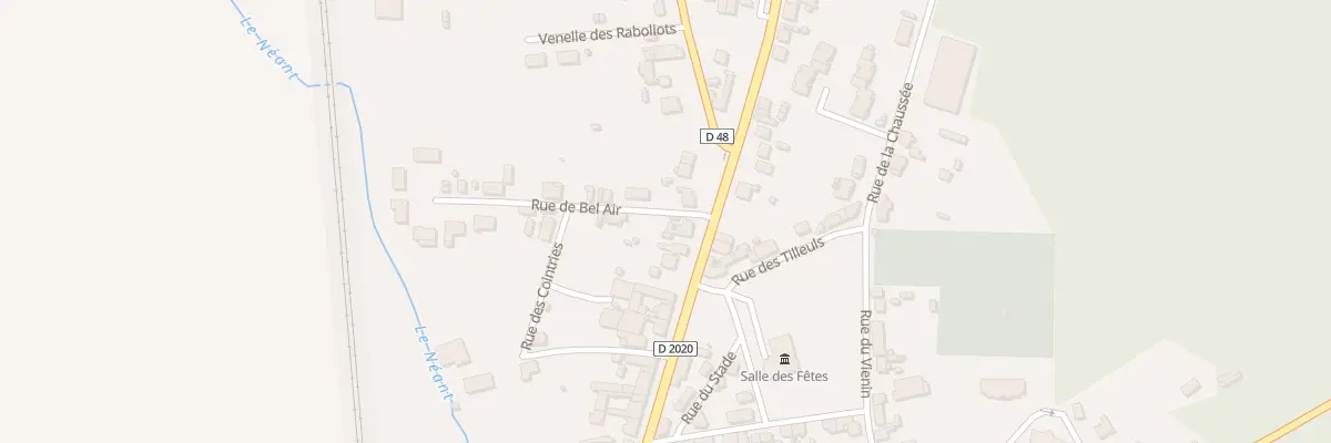 Plan du 53 Av de Paris à Nouan-le-Fuzelier