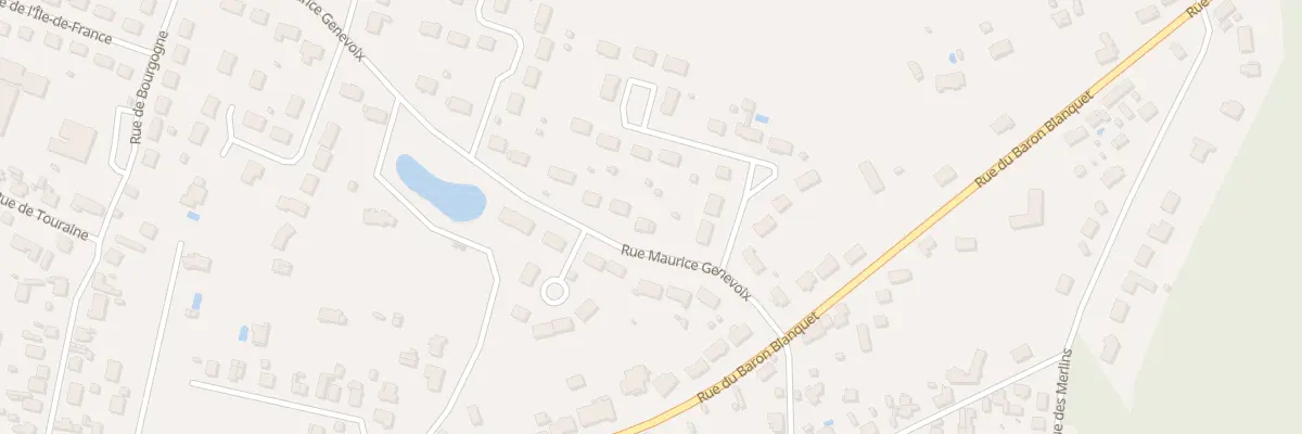 Plan du 4 Rue Maurice Genevoix à Lamotte-Beuvron