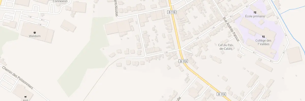 Plan du 31 Rue de la Butte à Hesdin-la-Forêt