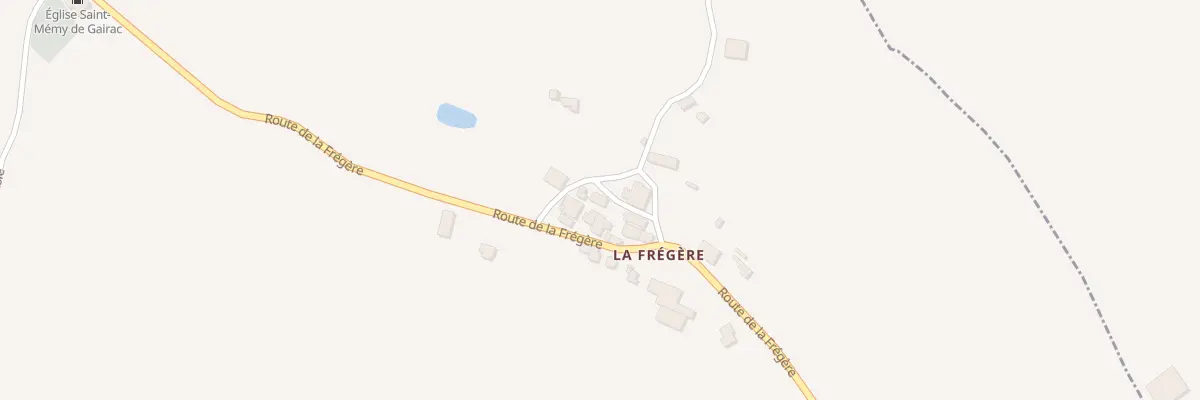 Plan du 18 Pas de la Frégère à Graulhet