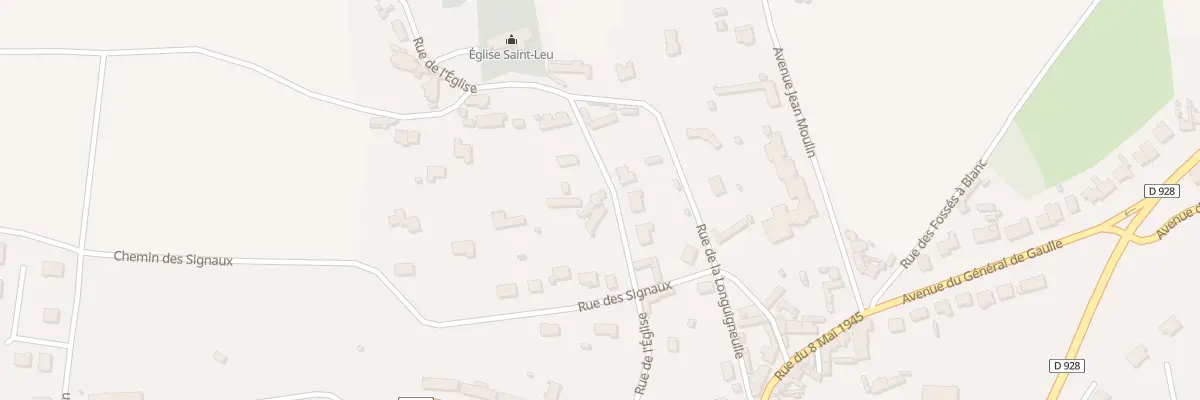 Plan du 3 Rue de l’Église à Hesdin-la-Forêt