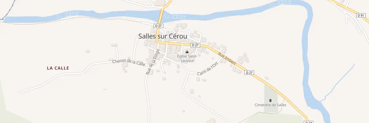 Plan du 5037 Salles à Salles