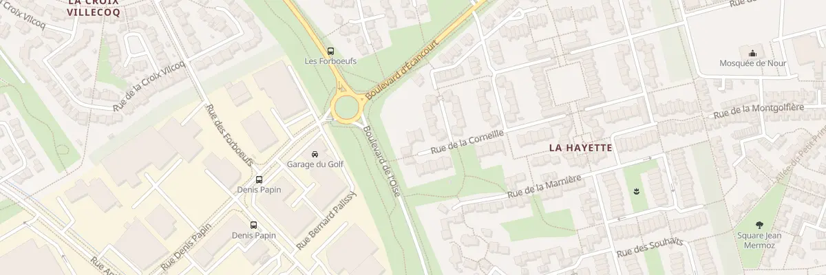 Plan du 47 Rue de la Corneille à Jouy-le-Moutier