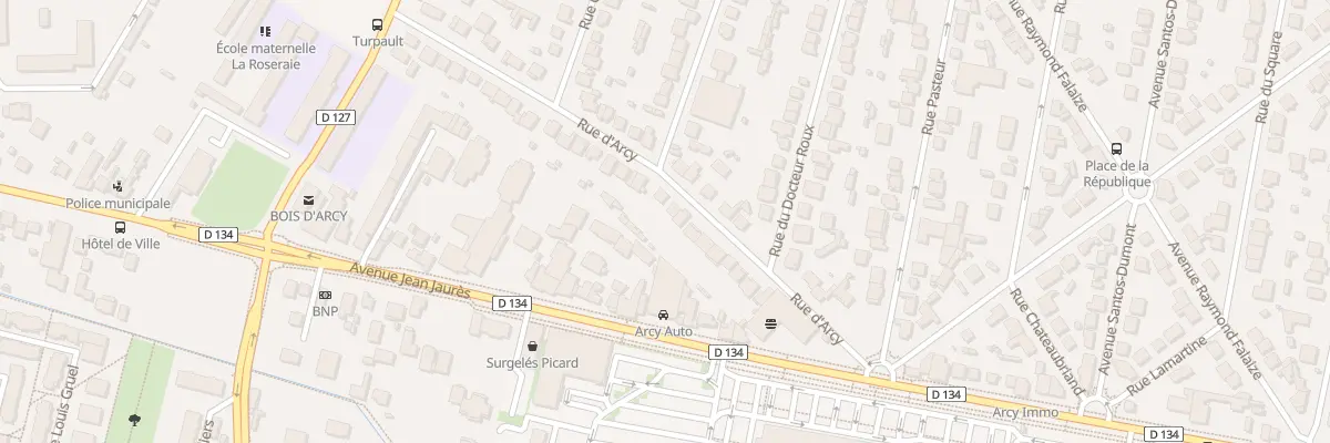 Plan du 29 Rue d’Arcy à Bois-d’Arcy