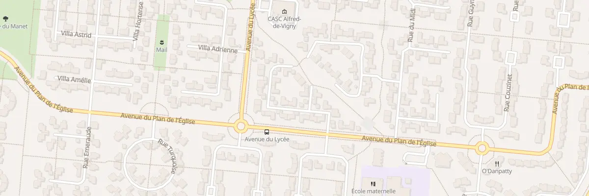 Plan du 8 Rue des Poètes à Voisins-le-Bretonneux