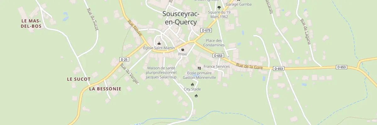 Plan du 5131 Sousceyrac à Sousceyrac-en-Quercy