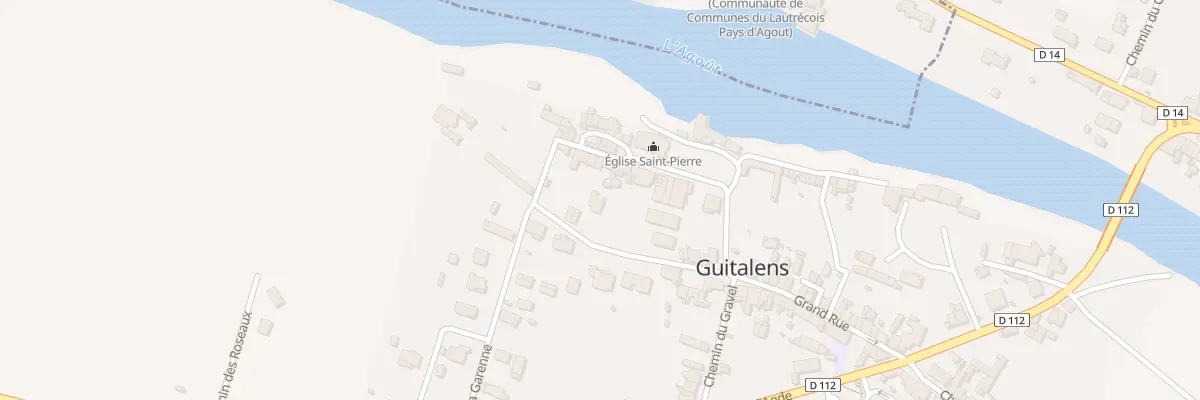 Plan du 5245 Village Bas à Guitalens-L’Albarède