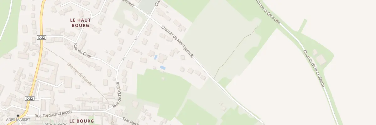 Plan du 28B Che de Montgeroult à Boissy-l’Aillerie