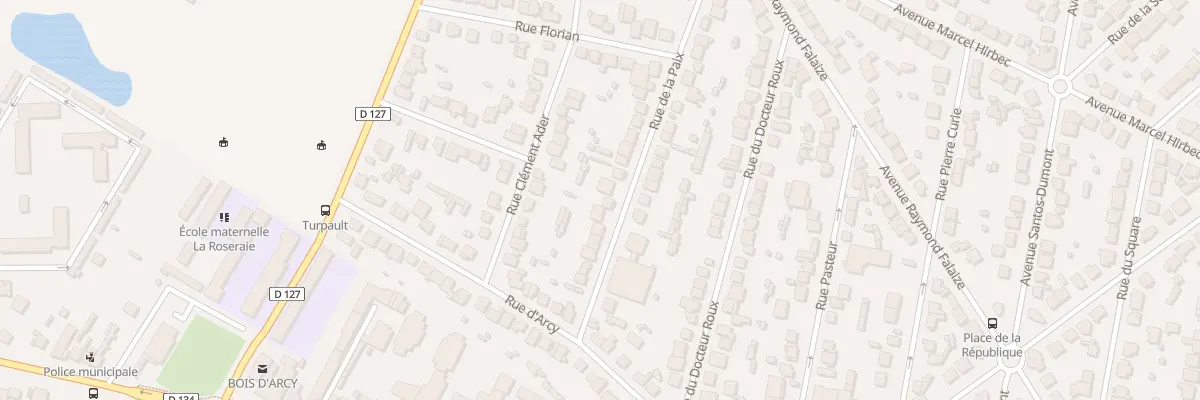 Plan du 17 Rue de la Paix à Bois-d’Arcy