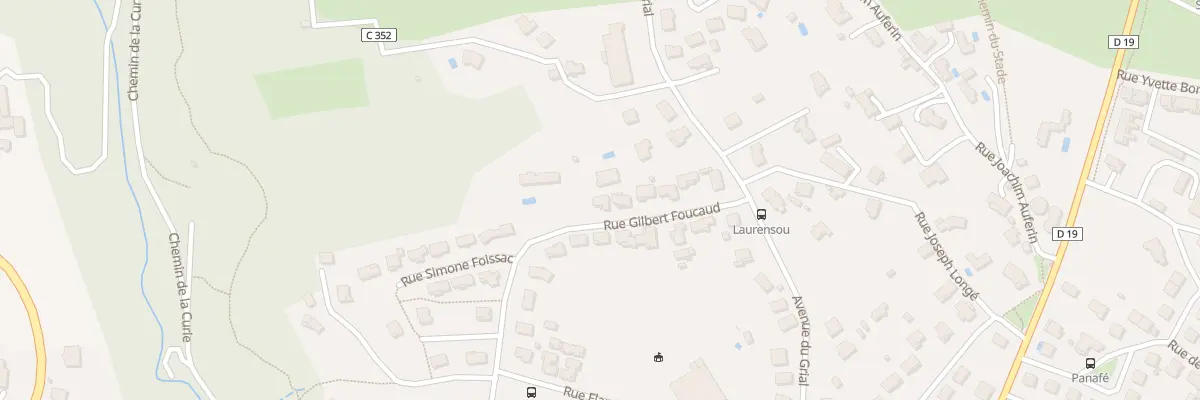 Plan du 3 Rue Gilbert Foucaud à Figeac