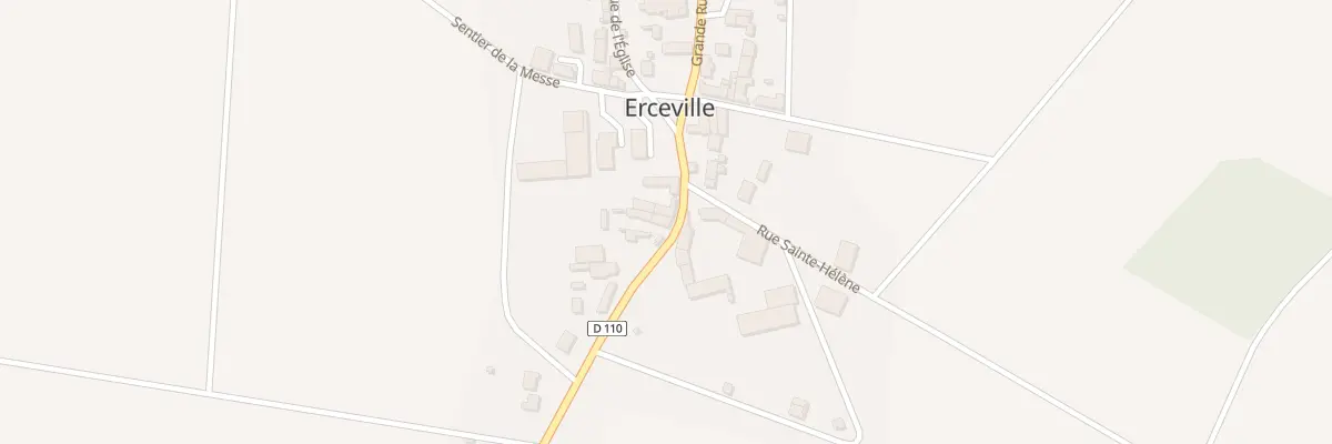 Plan du 20 Grande Rue à Erceville