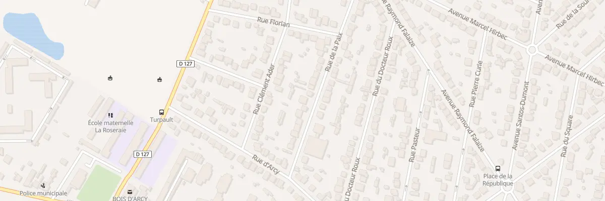 Plan du 19 Rue de la Paix à Bois-d’Arcy