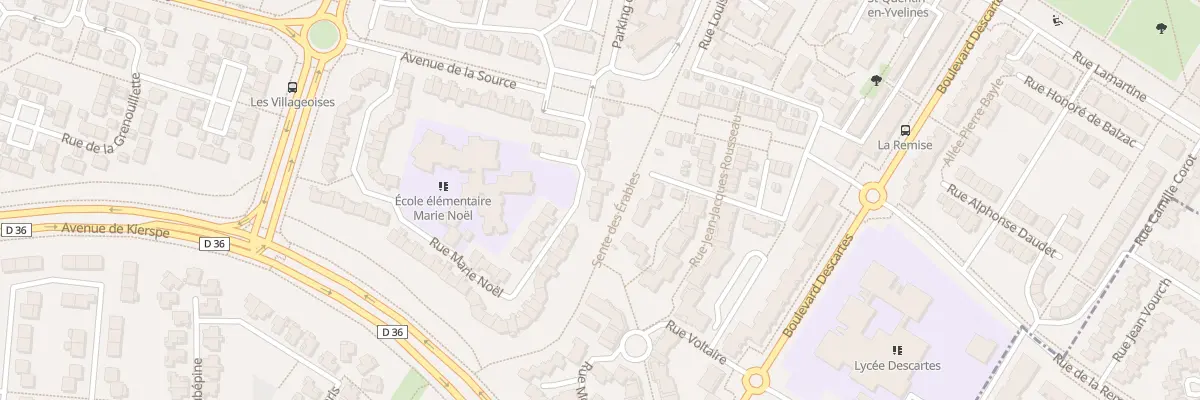 Plan du 88 Rue Marie Noël à Montigny-le-Bretonneux