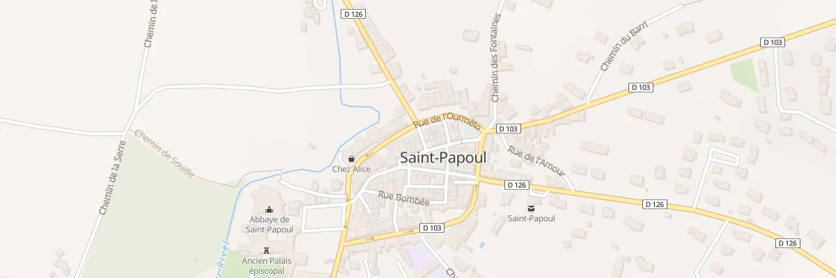 Plan du 6 Rue de l’Ourmeto à Saint-Papoul