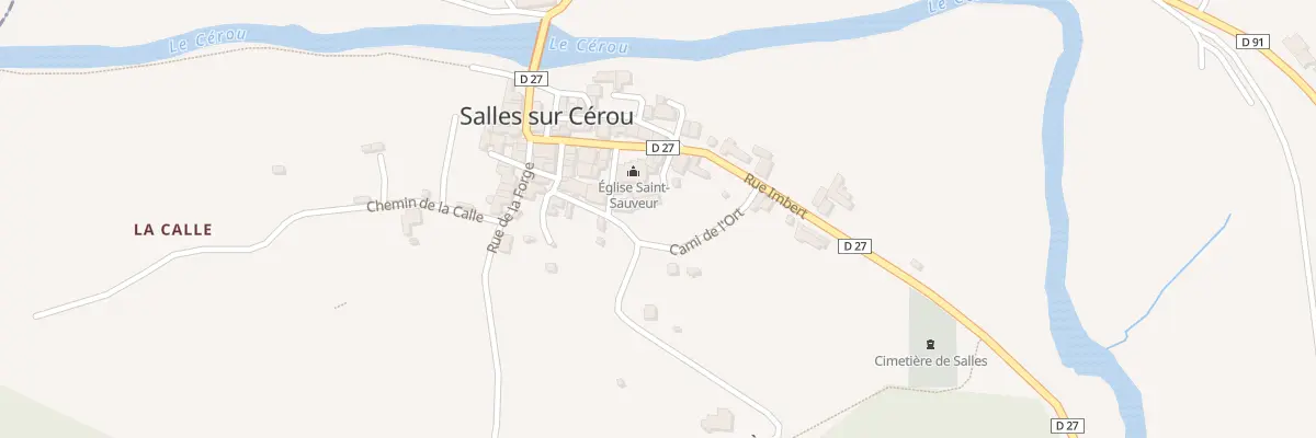 Plan du 5038 Salles à Salles