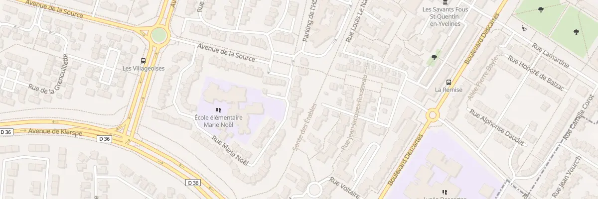 Plan du 94 Rue Marie Noël à Montigny-le-Bretonneux