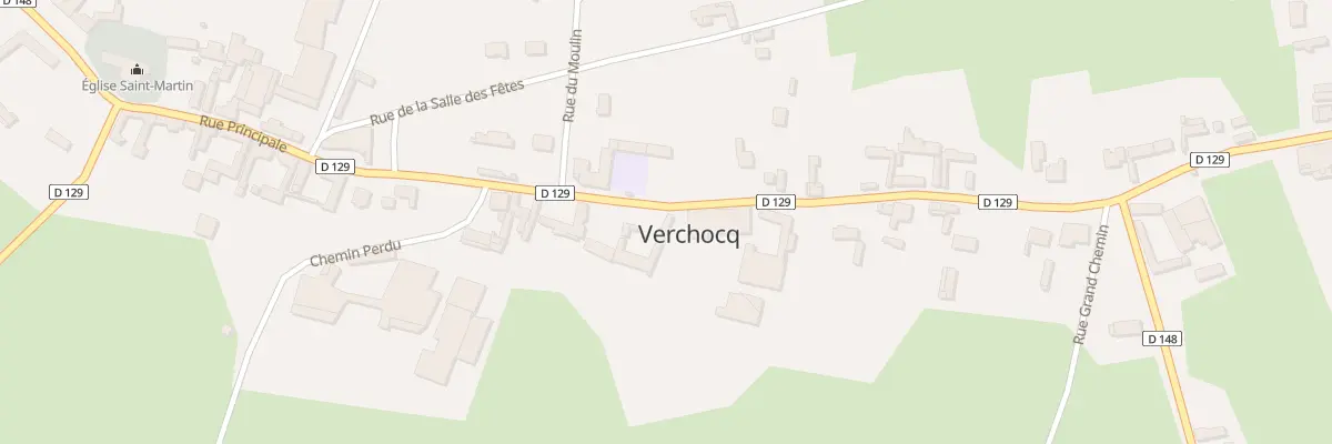 Plan du 41 Rue Principale à Verchocq
