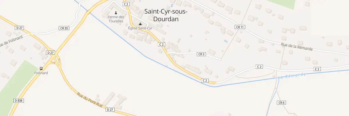 Plan du 25 Rue de l’Eglise à Saint-Cyr-sous-Dourdan
