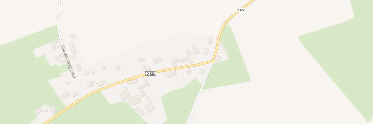 Plan du 6 Rue d’Erambeaucourt au Quesnoy-en-Artois