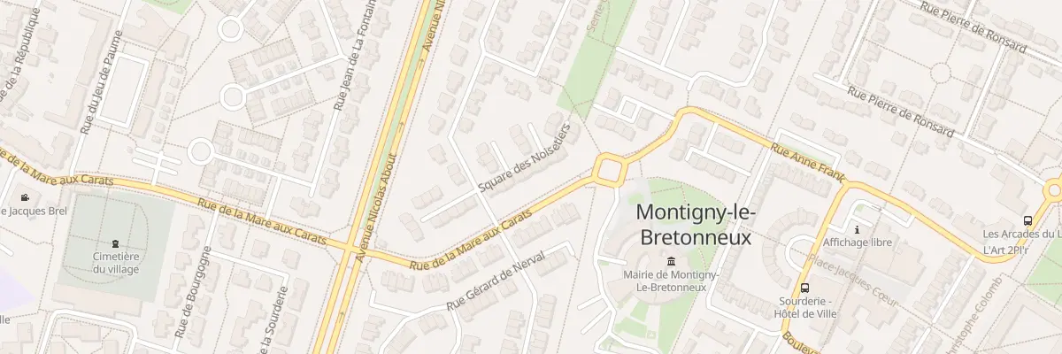 Plan du 15 Sq des Noisetiers à Montigny-le-Bretonneux