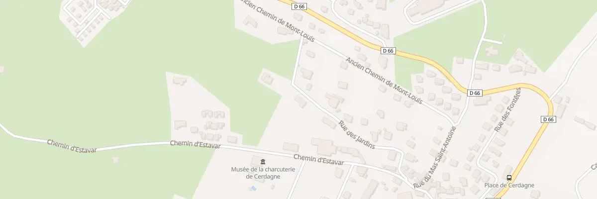 Plan du 5000F Rue des Jardins à Saillagouse