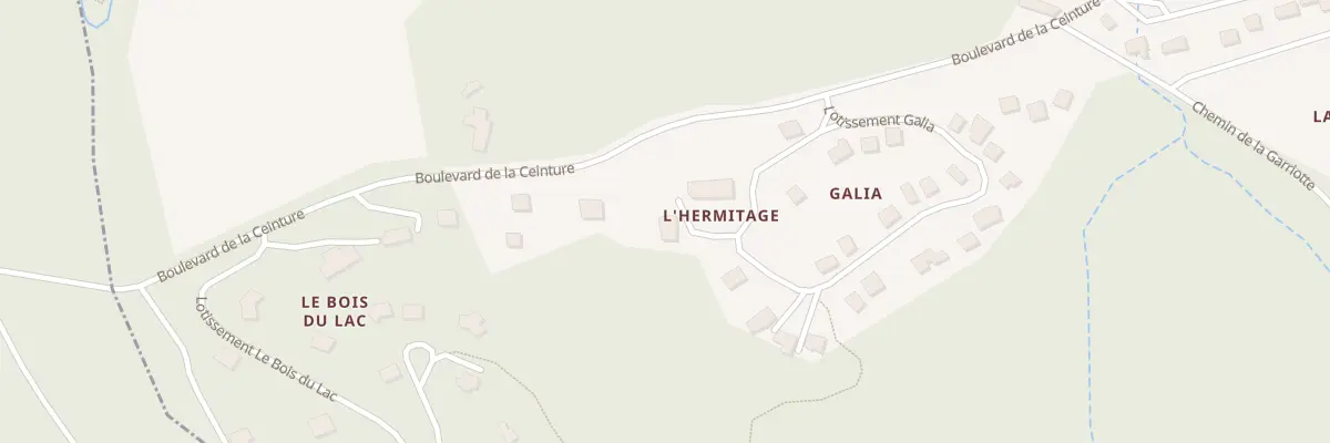 Plan du 9000 Lot Galia aux Brunels