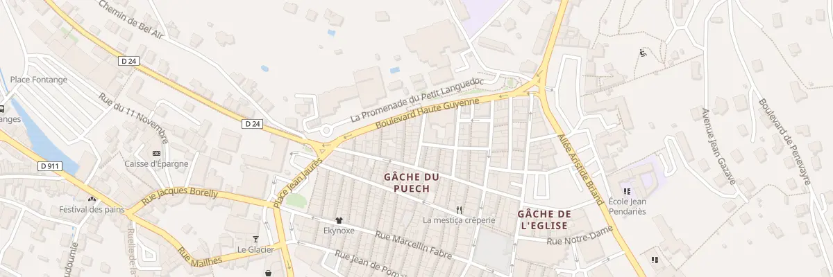 Plan du 9 Rue des Frères à Villefranche-de-Rouergue