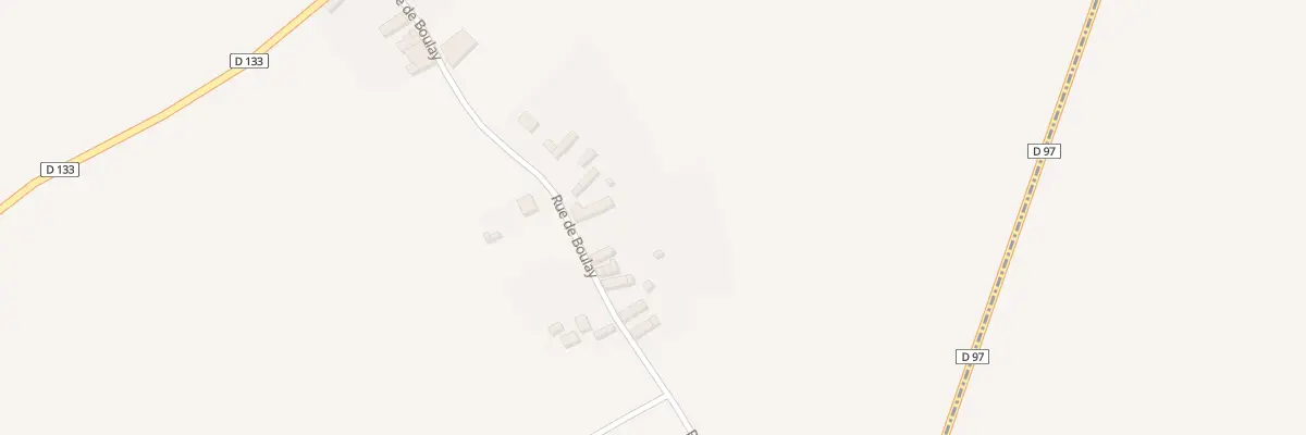 Plan du 25 Rue de Boulay à Aschères-le-Marché