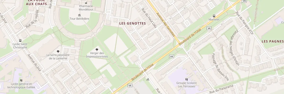 Plan du 20 Rue du Gerfaut à Cergy