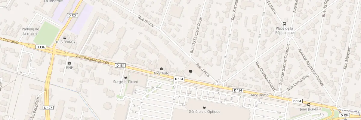 Plan du 15 Rue d’Arcy à Bois-d’Arcy