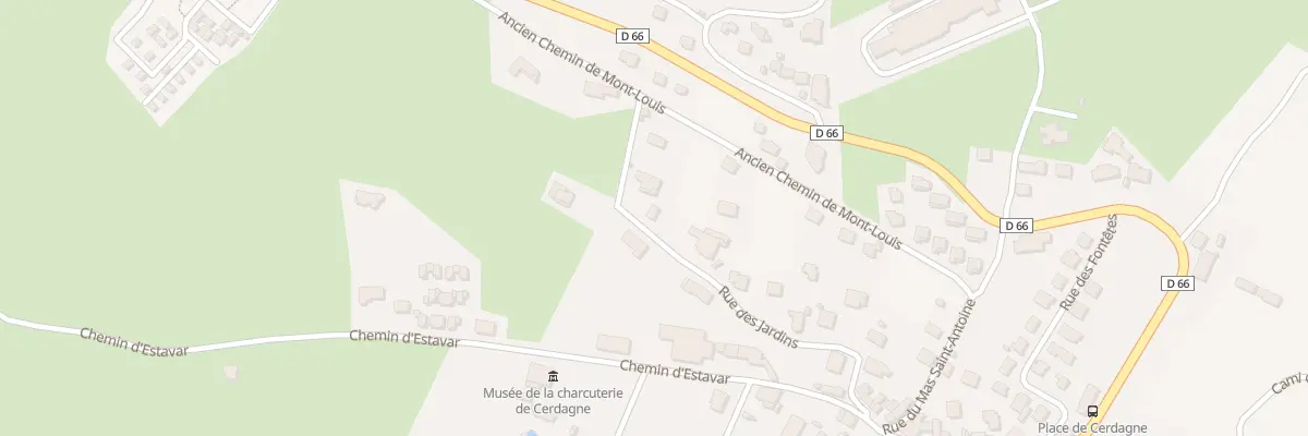 Plan du 22B Rue des Jardins à Saillagouse
