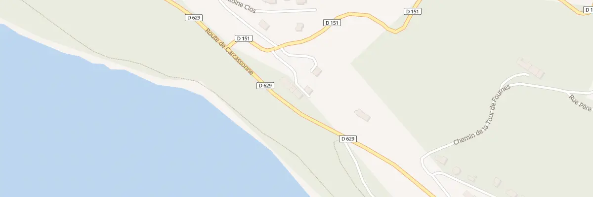 Plan du 841 Rte de Carcassonne à Sorèze
