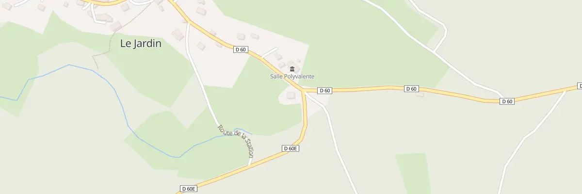 Plan du 5018 Le Bourg du Jardin à Montaignac-sur-Doustre