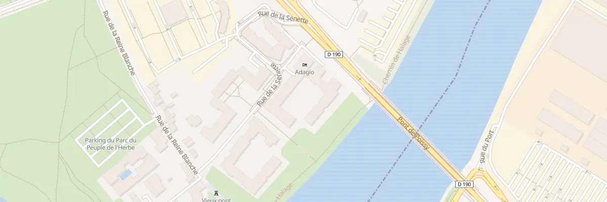 Plan du 13 Rue de la Senette à Carrières-sous-Poissy