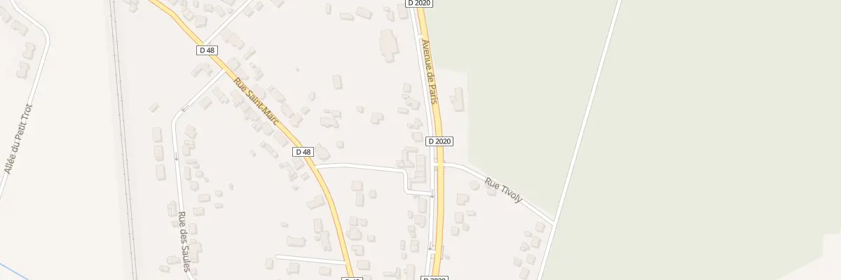 Plan du 85 Av de Paris à Nouan-le-Fuzelier