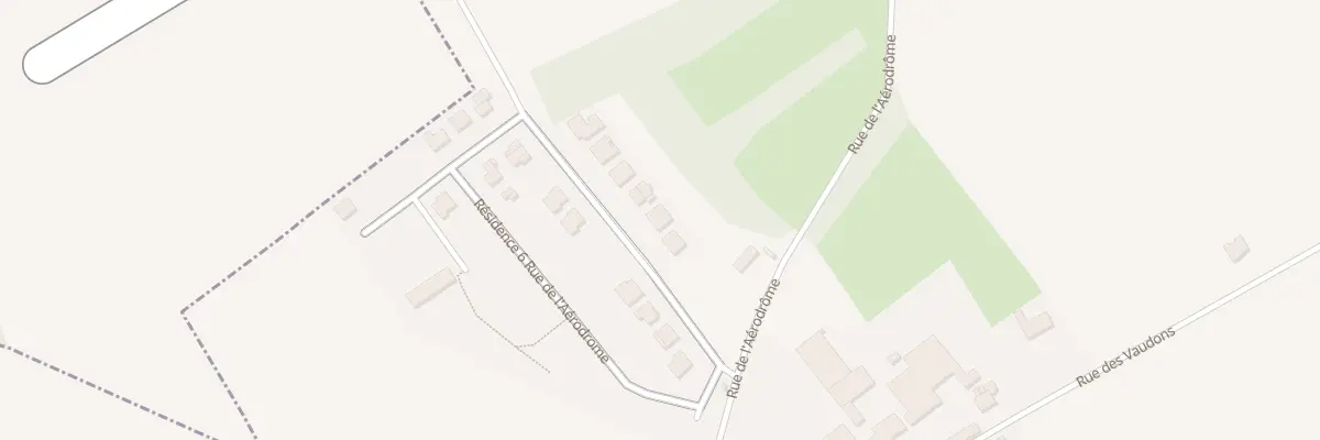 Plan du 2 Res 6 Rue de l’Aerodrome à Verchocq