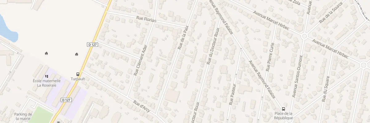 Plan du 34 Rue de la Paix à Bois-d’Arcy