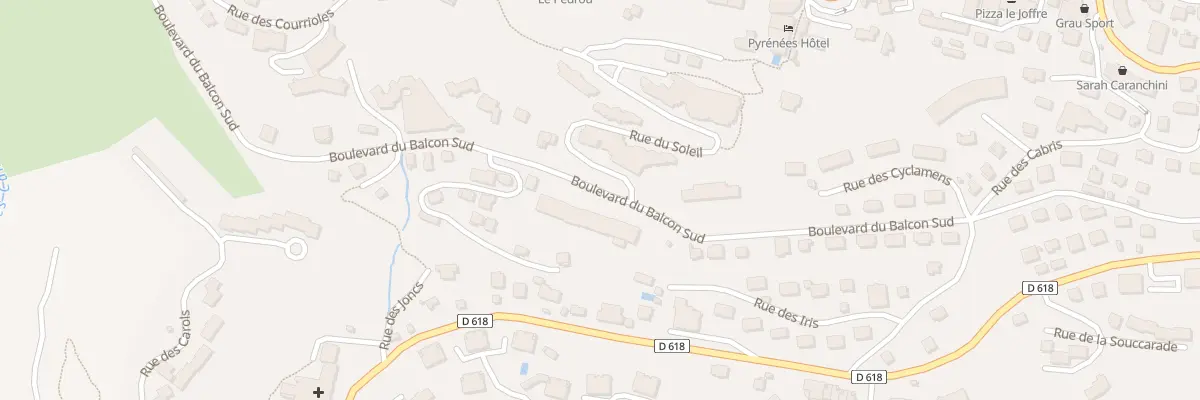 Plan du 5 Rue du Soleil à Font-Romeu-Odeillo-Via