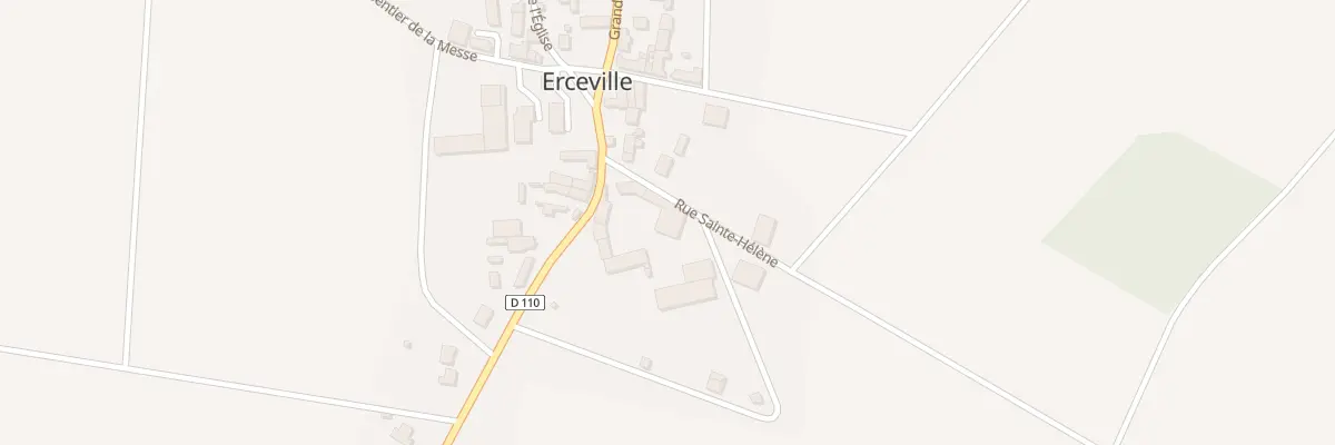 Plan du 2 Rue Ste Helene à Erceville
