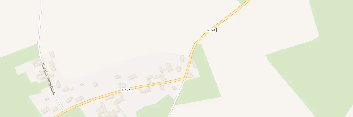 Plan du 2 Rue d’Erambeaucourt au Quesnoy-en-Artois