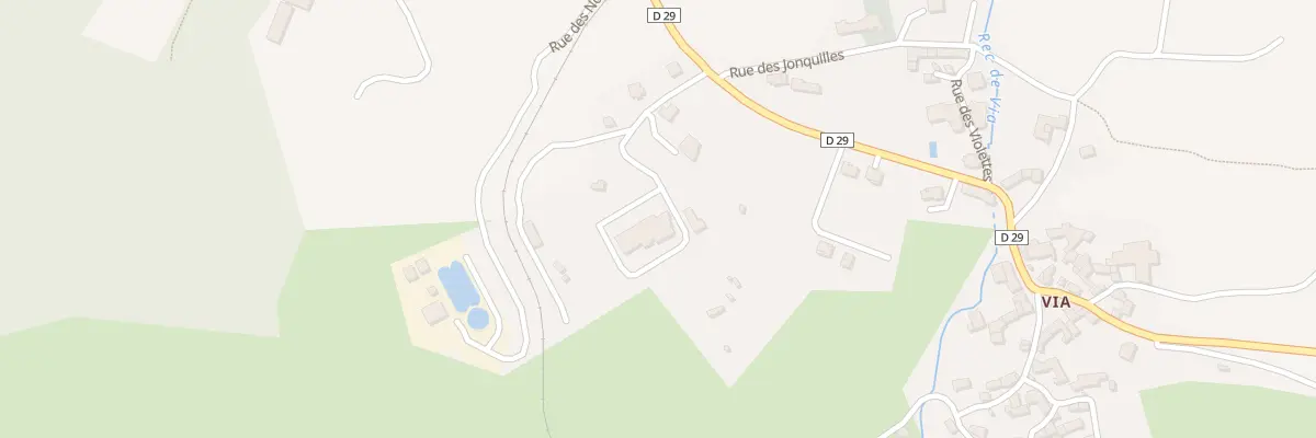 Plan du 6 Rue des Narcisses à Font-Romeu-Odeillo-Via