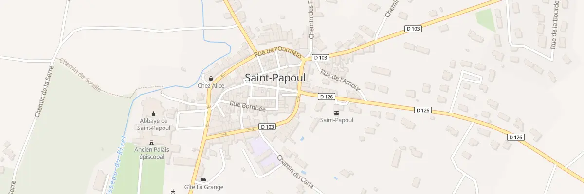 Plan du 3 Imp des Potiers à Saint-Papoul