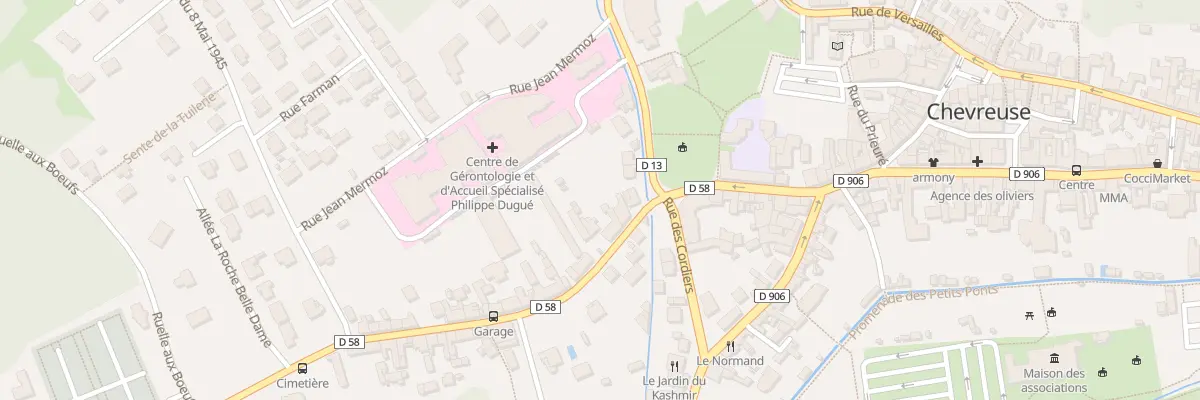 Plan du 14 Rue de Dampierre à Chevreuse