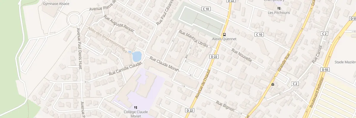 Plan du 120 Rue Claude Monet à Carrières-sous-Poissy
