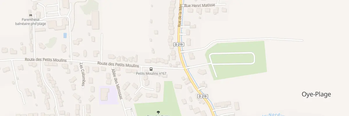 Plan du 425 Rue de la Mer à Oye-Plage